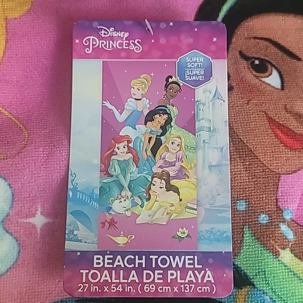Disney Princess Super Soft Absorbent Fade Resistant Beach Towel 27